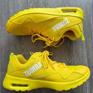 Zumba - Yellow Sneakers - Women’s 9